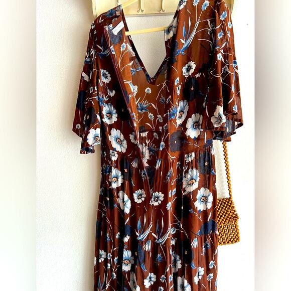 NWOT FAITHFUL THE BRAND Marie-Louise Midi Dress - Picture 4 of 4